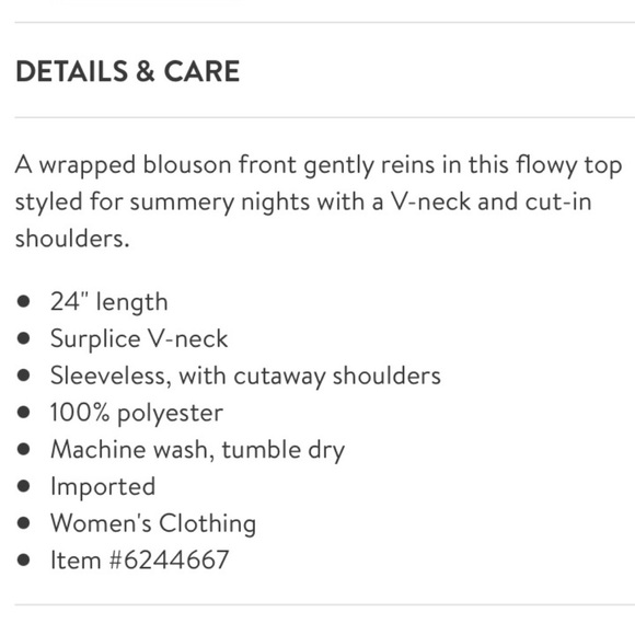 154. Vince Camuto Surplice Wrap Blouse in New Ivory - Picture 5 of 14